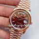 Noob Rolex Day Date Chocolate Dial Rose Gold Swiss 3255 Replica Watch (3)_th.jpg